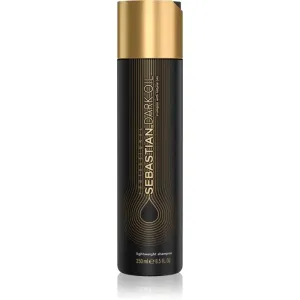 Sebastian Professional Pflegendes Shampoo für Glanz und Weichheit der Haare Dark Oil (Lightweight Shampoo) 250 ml