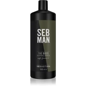 Sebastian Professional Man The Boss Thickening Shampoo Stärkungsshampoo für feines Haar 1000 ml