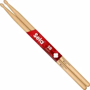 Sela SE 273 Professional Drumsticks 5B - 6 Pair Schlagzeugstöcke