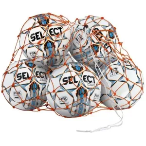 Select BALL NET Farbiges Ballnetz, orange, größe os