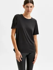 Selected Femme Stella T-Shirt Schwarz #255733