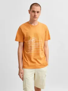 Selected Homme Collin T-Shirt Orange