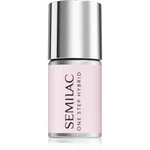 Semilac One Step Hybrid 3in1 Gel-Nagellack Farbton S253 Natural Pink 7 ml