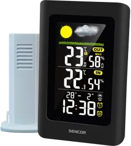 Sencor Wetterstation mit Funksensor SWS 4270