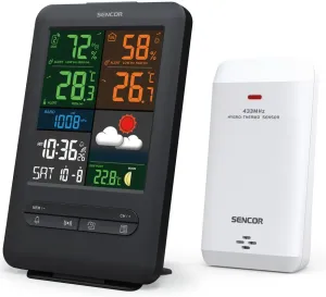 Sencor Wetterstation mit Funksensor SWS 7300