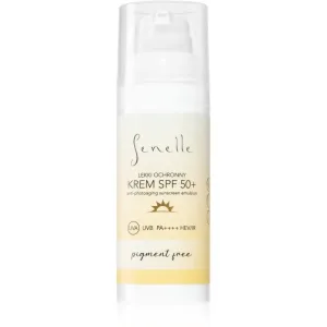 Senelle Cosmetics Light Protective Pigment Free leichte schützende Gesichtscreme SPF 50+ 50 ml