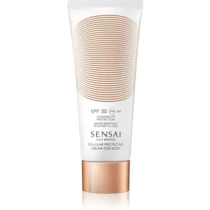 Sensai Silky Bronze Cellular Protective Cream For Body SPF 30 Bräunungscreme gegen Hautalterung SPF 30 150 ml
