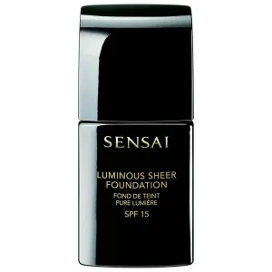 Sensai Luminous Sheer Foundation LS102 Ivory Beige Flüssiges Make Up für eine einheitliche und aufgehellte Gesichtshaut 30 ml