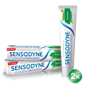 Sensodyne Zahnpasta für empfindliche Zähne Fluoride Duopack 2 x 75 ml
