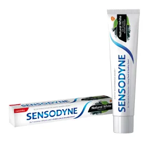 Sensodyne Natural White natürliche Zahncreme mit Fluor 75 ml
