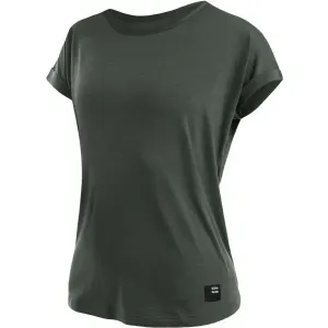 Sensor MERINO AIR Damenshirt, dunkelgrün, größe M