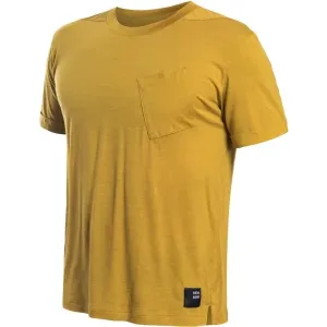 Sensor MERINO AIR Herrenshirt, gelb, größe S