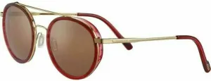 Serengeti Geary Red Streaky/Bold Gold/Mineral Polarized Drivers Gold Lifestyle Brillen