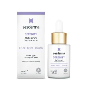 Sesderma Serenity regenerierendes Serum für die Nacht mit revitalisierender Wirkung 30 ml