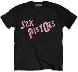 Sex Pistols T-Shirt Multi-Logo Unisex Black L