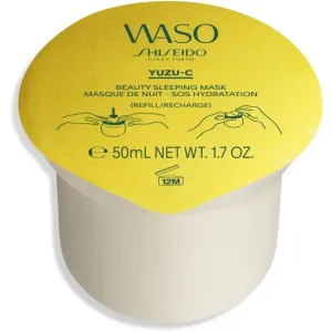 Shiseido Ersatzfüllung für die Night Skin Feuchtigkeitsmaske Waso Yuzu-C (Beauty Sleeping Mask Refill) 50 ml