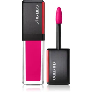 Shiseido LacquerInk LipShine flüssiger Lippenstift spendet Feuchtigkeit und Glanz Farbton 302 Plexi Pink (Strawberry) 6 ml