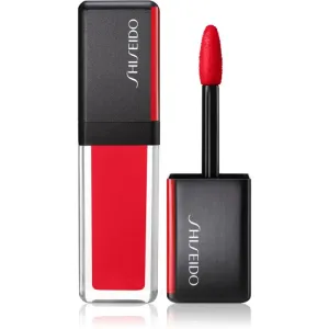 Shiseido LacquerInk LipShine flüssiger Lippenstift spendet Feuchtigkeit und Glanz Farbton 304 Techno Red 6 ml