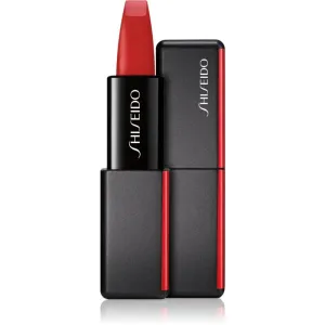 Shiseido ModernMatte Powder Lipstick matter, pudriger Lippenstift Farbton 514 Hyper Red (True Red) 4 g
