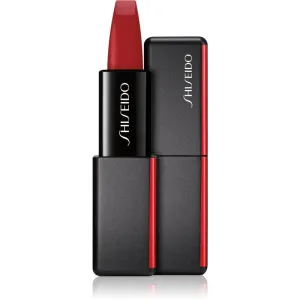 Shiseido ModernMatte Powder Lipstick matter, pudriger Lippenstift Farbton 516 Exotic Red (Scarlet Red) 4 g