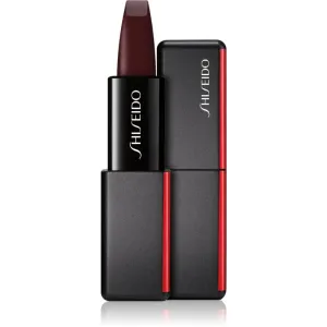 Shiseido ModernMatte Powder Lipstick matter, pudriger Lippenstift Farbton 523 Majo (Chocolate Red) 4 g