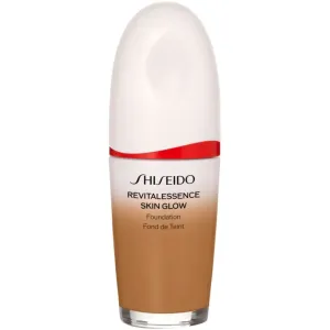 Shiseido Revitalessence Skin Glow Foundation Leichtes Make-up mit aufhellender Wirkung SPF 30 Farbton Bronze 30 ml