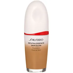 Shiseido Revitalessence Skin Glow Foundation Leichtes Make-up mit aufhellender Wirkung SPF 30 Farbton Citrine 30 ml