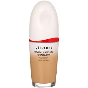 Shiseido Revitalessence Skin Glow Foundation Leichtes Make-up mit aufhellender Wirkung SPF 30 Farbton Maple 30 ml