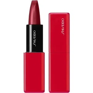 Shiseido Makeup Technosatin gel lipstick Satin-Lippenstift Farbton 411 Scarlet Cluster 4 g