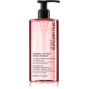 Shu Uemura Deep Cleanser Delicate Comfort hydratisierendes Shampoo für trockenes Haar 400 ml