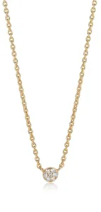 Sif Jakobs Charmante vergoldete Halskette mit kubischen Zirkonen Cecina SJ-C2773-CZ(YG)