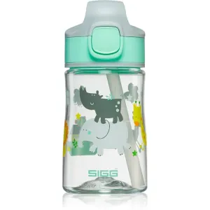 Sigg Miracle Kinderflasche mit Strohhalm Jungle Friend 350 ml