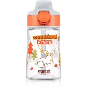 Sigg Miracle Kinderflasche mit Strohhalm Woodland Friend 350 ml