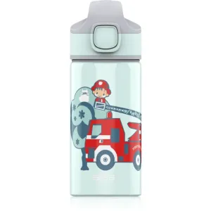Sigg Miracle Schulflasche mit Strohhalm Fireman 400 ml