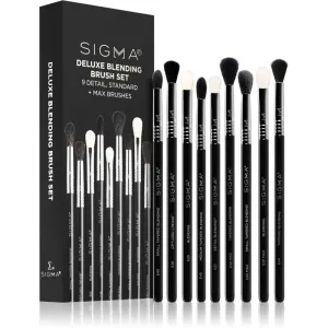 Sigma Beauty Brush Set Deluxe Blending Pinselset (für die Augen)
