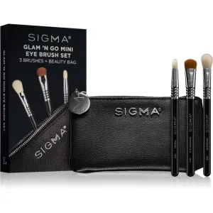 Sigma Beauty Brush Set Glam N Go Pinselset mit Täschchen
