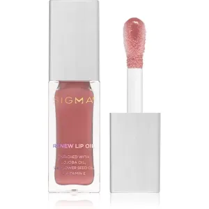Sigma Beauty Renew Lip Oil Lippenöl spendet Feuchtigkeit und Glanz Farbton Tranquil 5,2 g