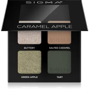 Sigma Beauty Quad Lidschattenpalette Farbton Caramel Apple 4 g