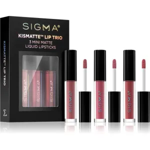 Sigma Beauty Kismatte Lippenstift-Set