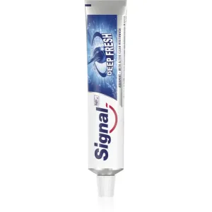Signal Deep Fresh Zahnpasta für frischen Atem Geschmack Aqua Mint 75 ml