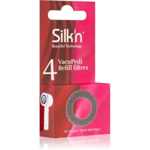 Silk'n VacuPedi Refill Filters Ersatzfilter für elektronische Fußfeilen 4 St