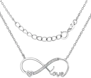 Silvego Silberkette Unendliche Liebe Infinity JJJN0243