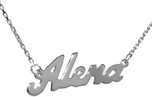 Silvego Silberne Halskette mit dem Namen Alena