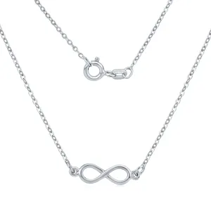 Silvego Silberne Halskette Infinity SMJN023WJ4ZT