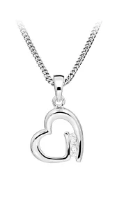 Silver Cat Romantische Silberkette Herz SC477 (Halskette, Anhänger)
