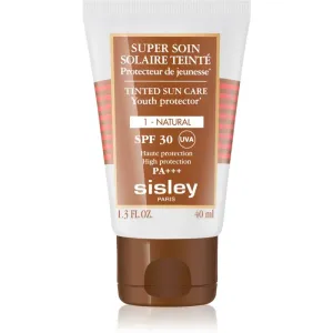 Sisley Super Soin Solaire Teinté schützende Tönungscreme für das Gesicht SPF 30 Farbton 1 Natural 40 ml