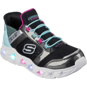 Skechers SLIP-INS: GALAXY LIGHTS Mädchen Sneaker, schwarz, größe 29