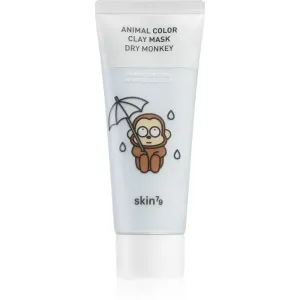 Skin79 Animal For Dry Monkey Maske mit Tonmineralien für intensive Feuchtigkeitspflege der Haut 70 ml #329499