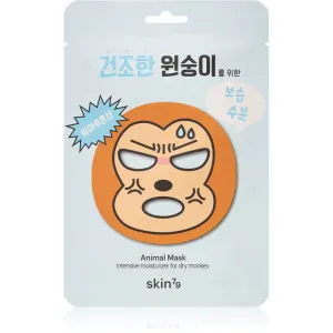 Skin79 Animal For Dry Monkey Zellschichtmaske mit besonders feuchtigkeitsspendender und nährender Wirkung 23 g