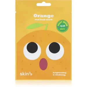 Skin79 Real Fruit Orange Aufhellende Tuchmaske 23 ml